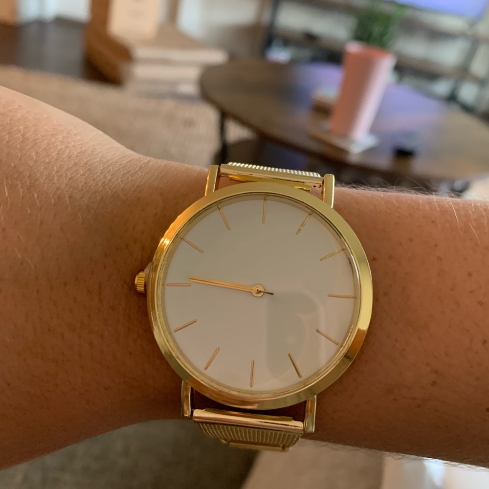 Gold watch